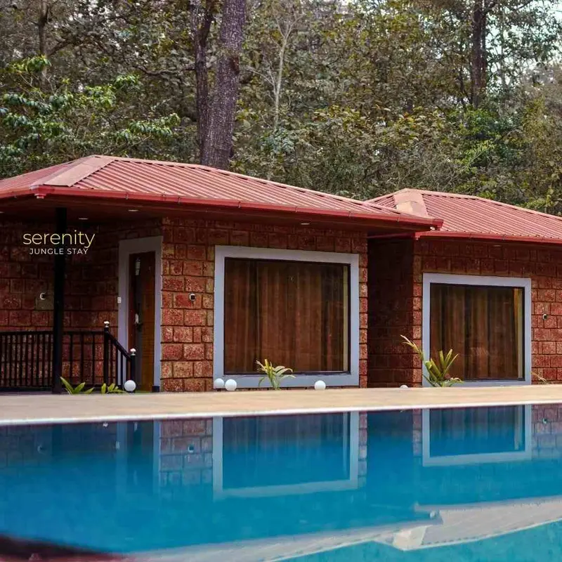 Couple Room at Serenity Jungle Stay